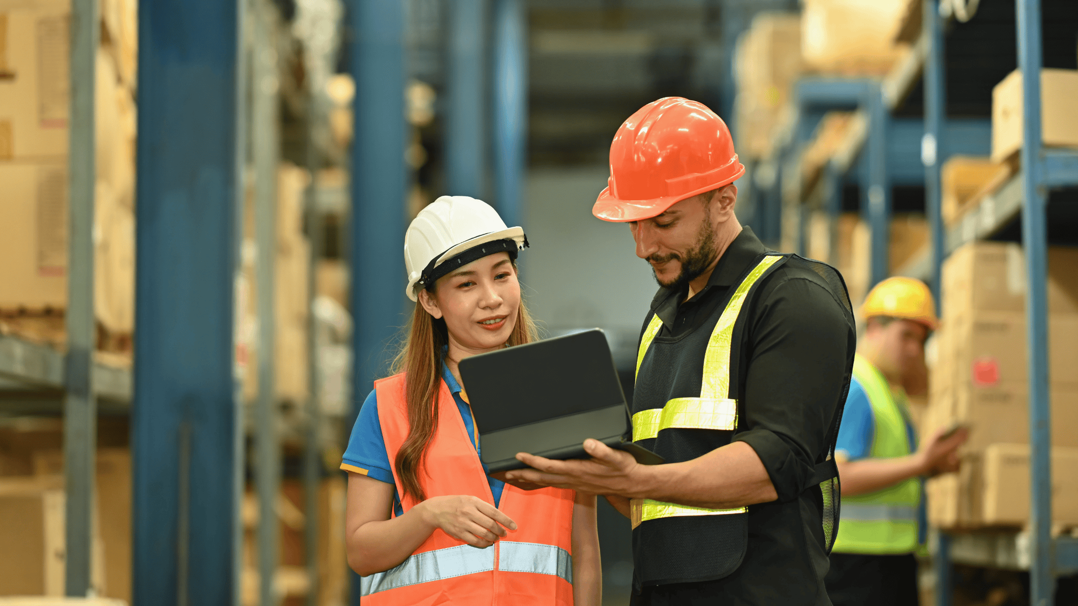 Warehouse workers